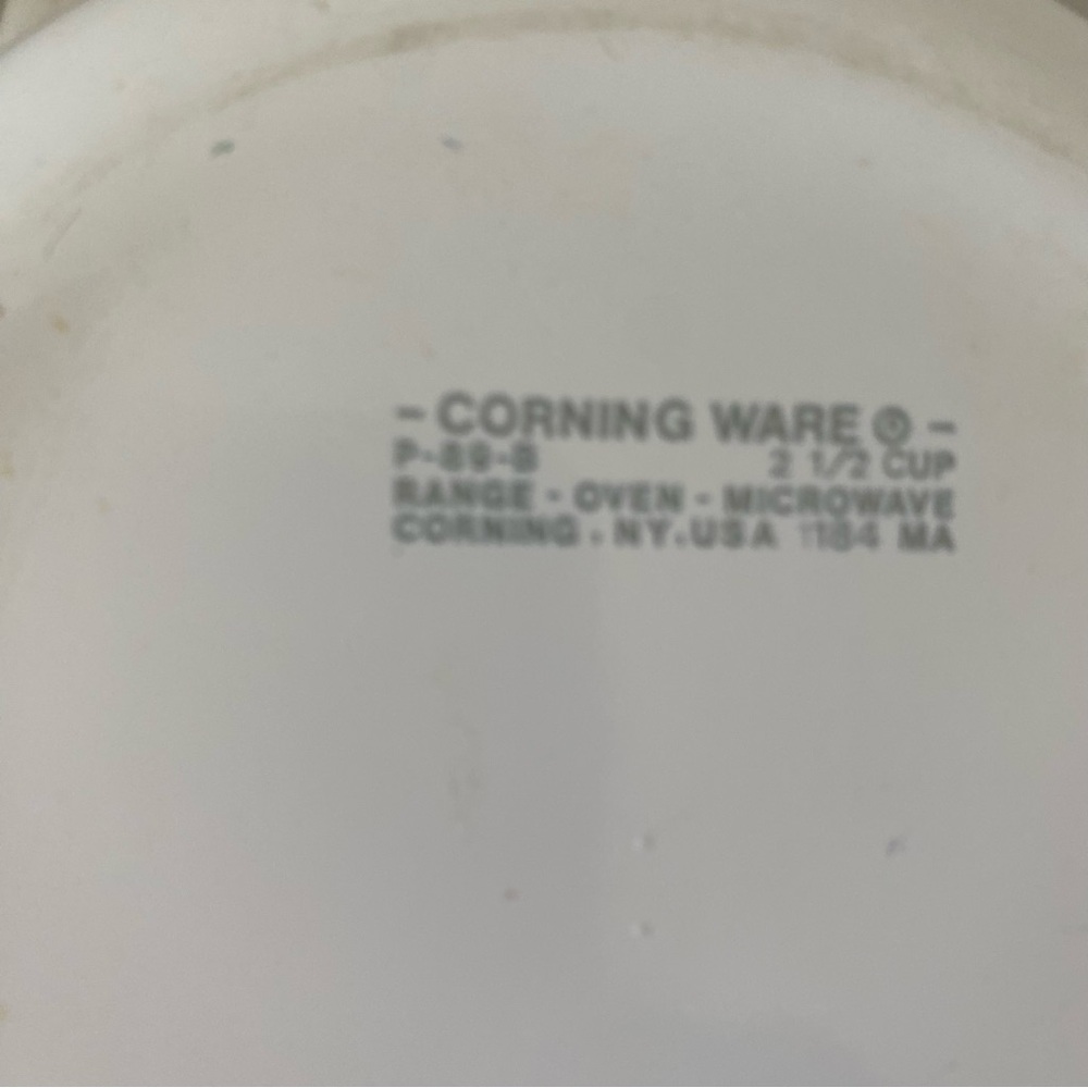 Vintage corning ware 2.5 cup sauce pan P – 89 – B Autumn Meadow - Picture 5 of 6